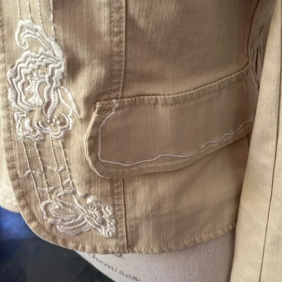 Embroidered Coastal Cowboy Western jacket- Ralph Lauren Aesthetic - Picture 5 of 9